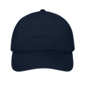 Diaper Man Minimalist Econscious EC7000 Organic Baseball Cap — Pacific with Black embroidery