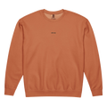 Milk Lady Minimalist Comfort Colors 1466 Crewneck Sweatshirt — Yam with Black embroidery
